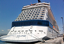 Круизный лайнер Celebrity Eclipse от компании Celebrity Cruises