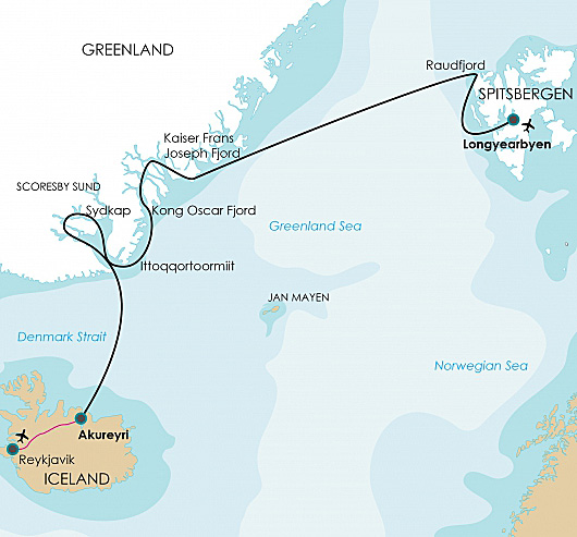 круиз по гренландии и исландии с 29 августа 2017